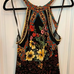 Free People High-neck and backless tank top